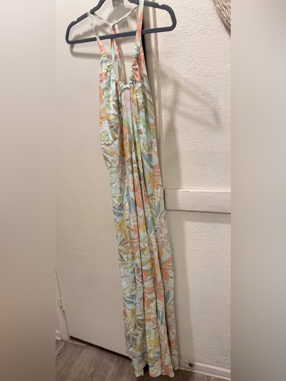 O’Neill Floral Print maxi dress medium